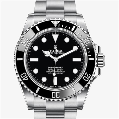 Rolex Submariner Date Oyster, 41 mm, acero Oystersteel